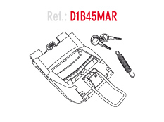 SHAD REPLACEMENT LOCK SYSTEM suit SH45/SH40