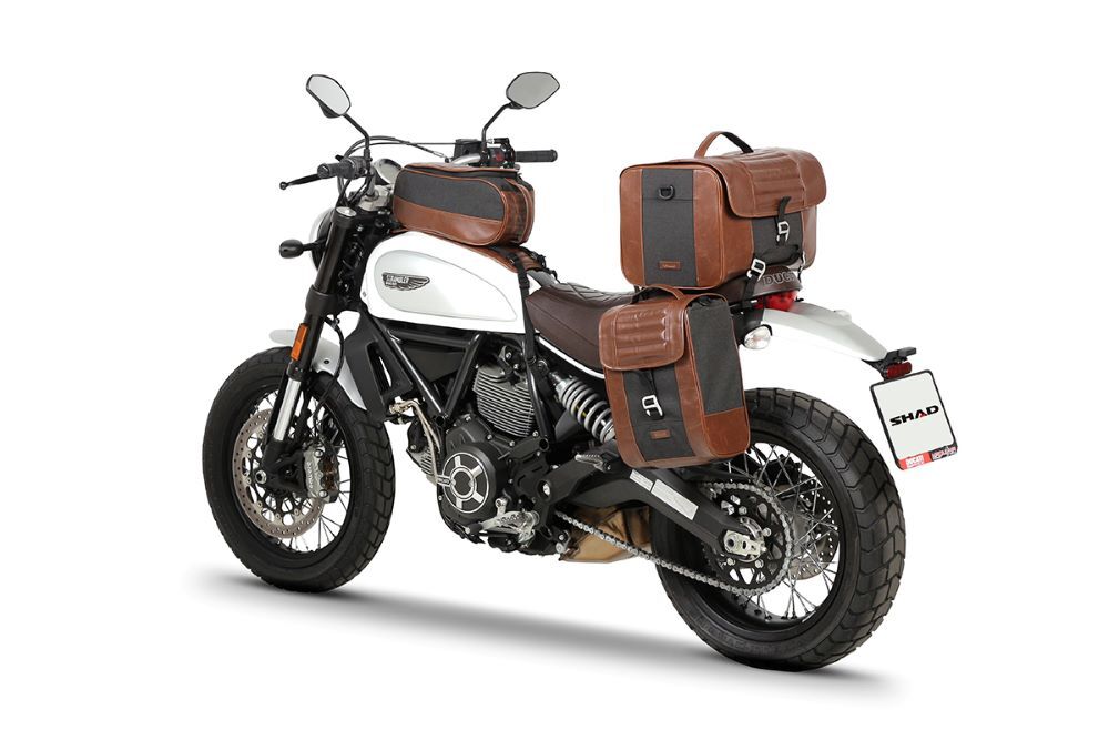 SHAD SR RETRO SIDE BAG FITTING - DUCATI SCRAMBLER 800 ICON