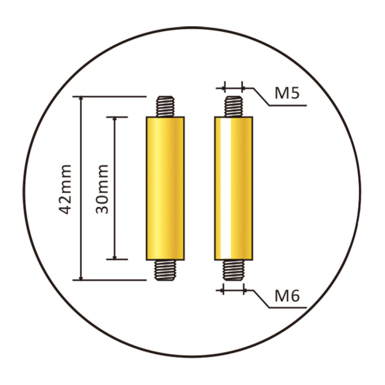 Motobatt Charge Adapter - Pair (Do Not Use for Testing)