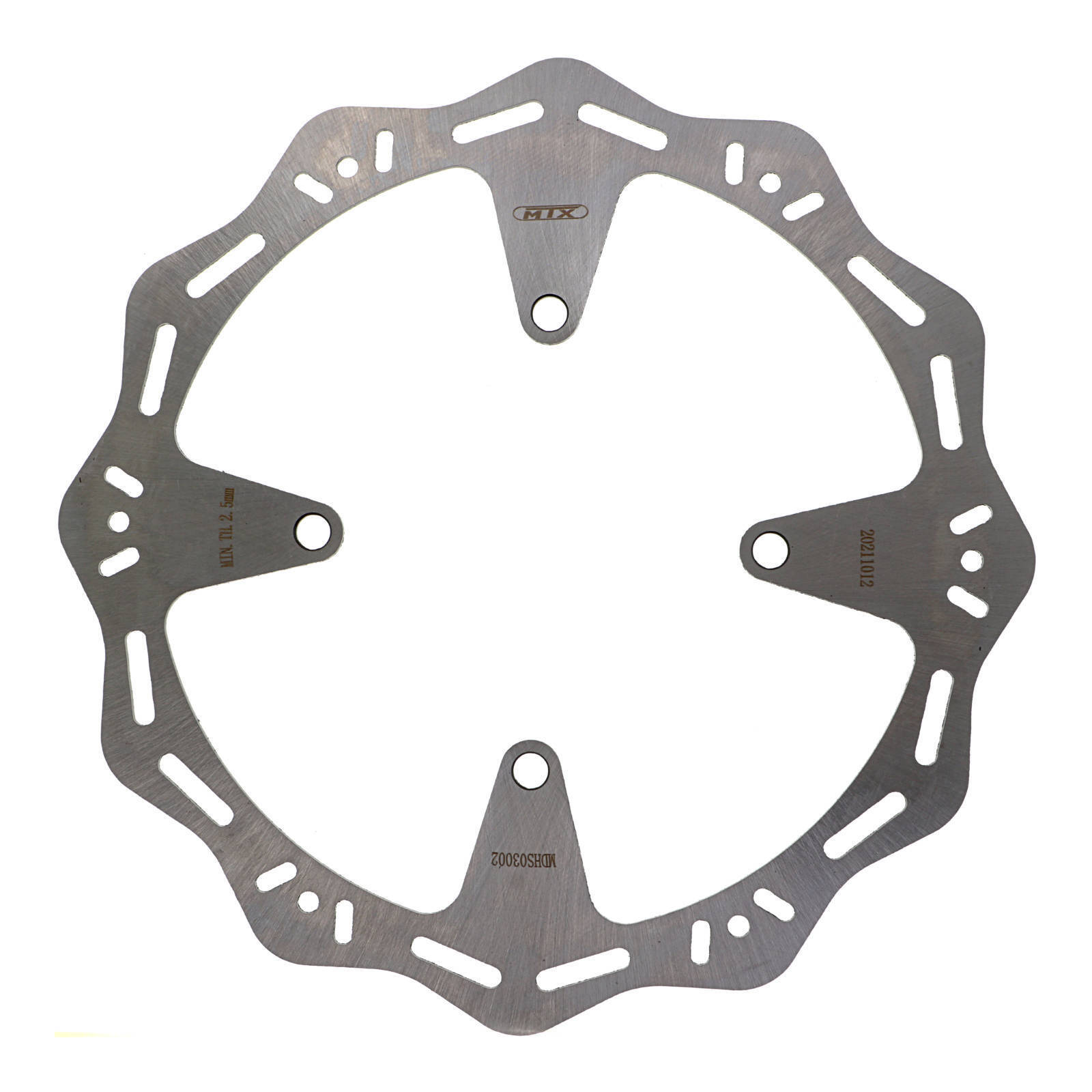 MTX Hornet Brake Disc Solid Wave Type - Front