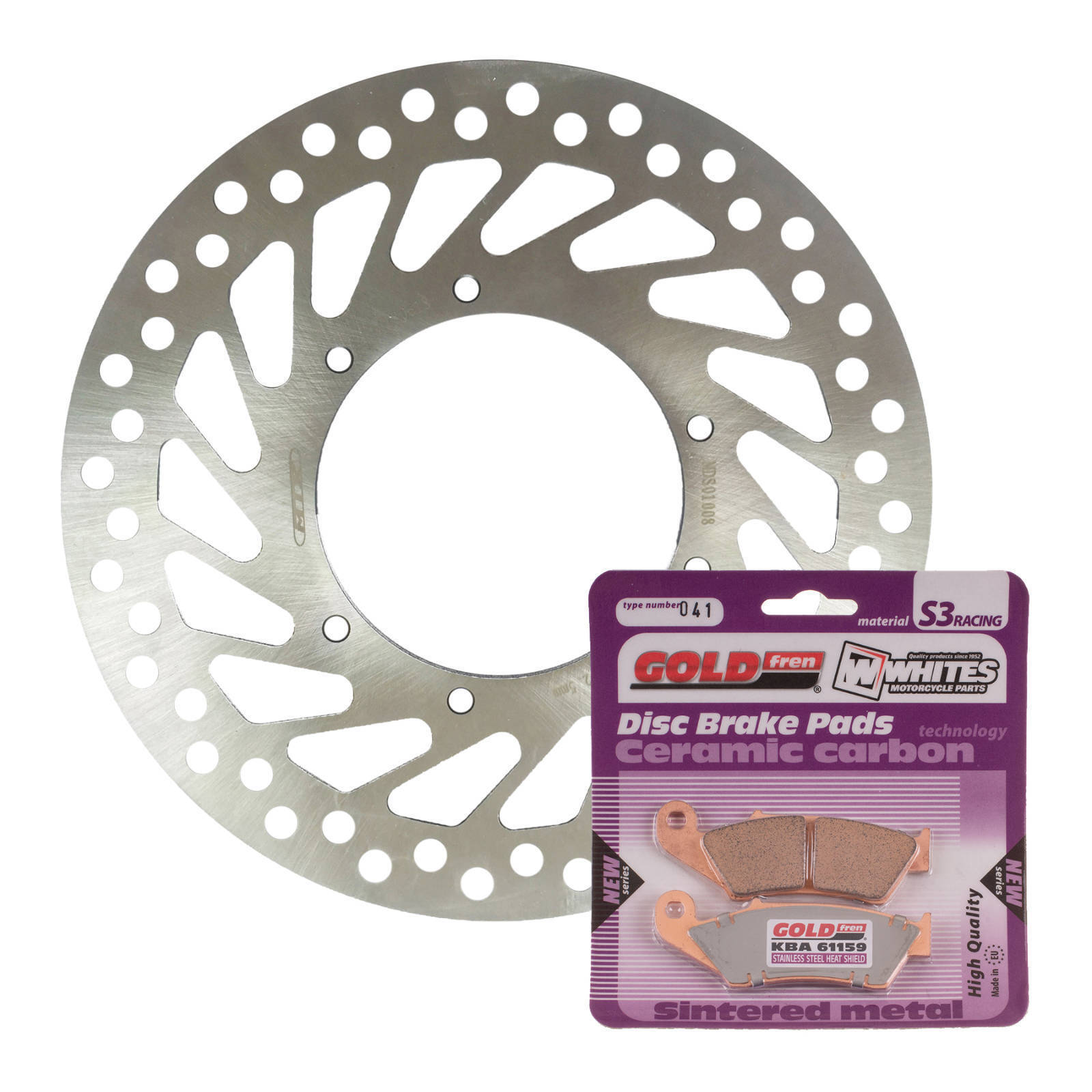 Brake Disc & Pad Front Kit - Honda CRF250R '04-'14