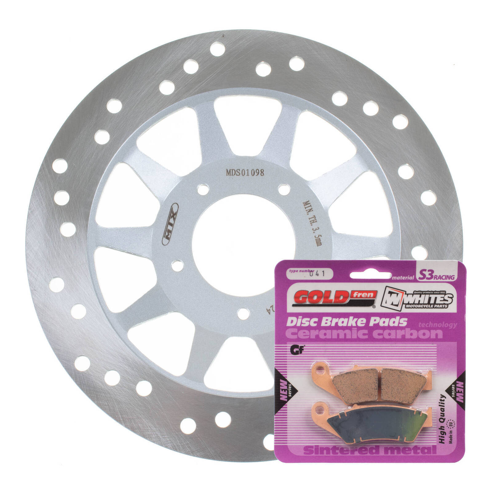 Brake Disc & Pad Front Kit - Honda XR150L '14-'20