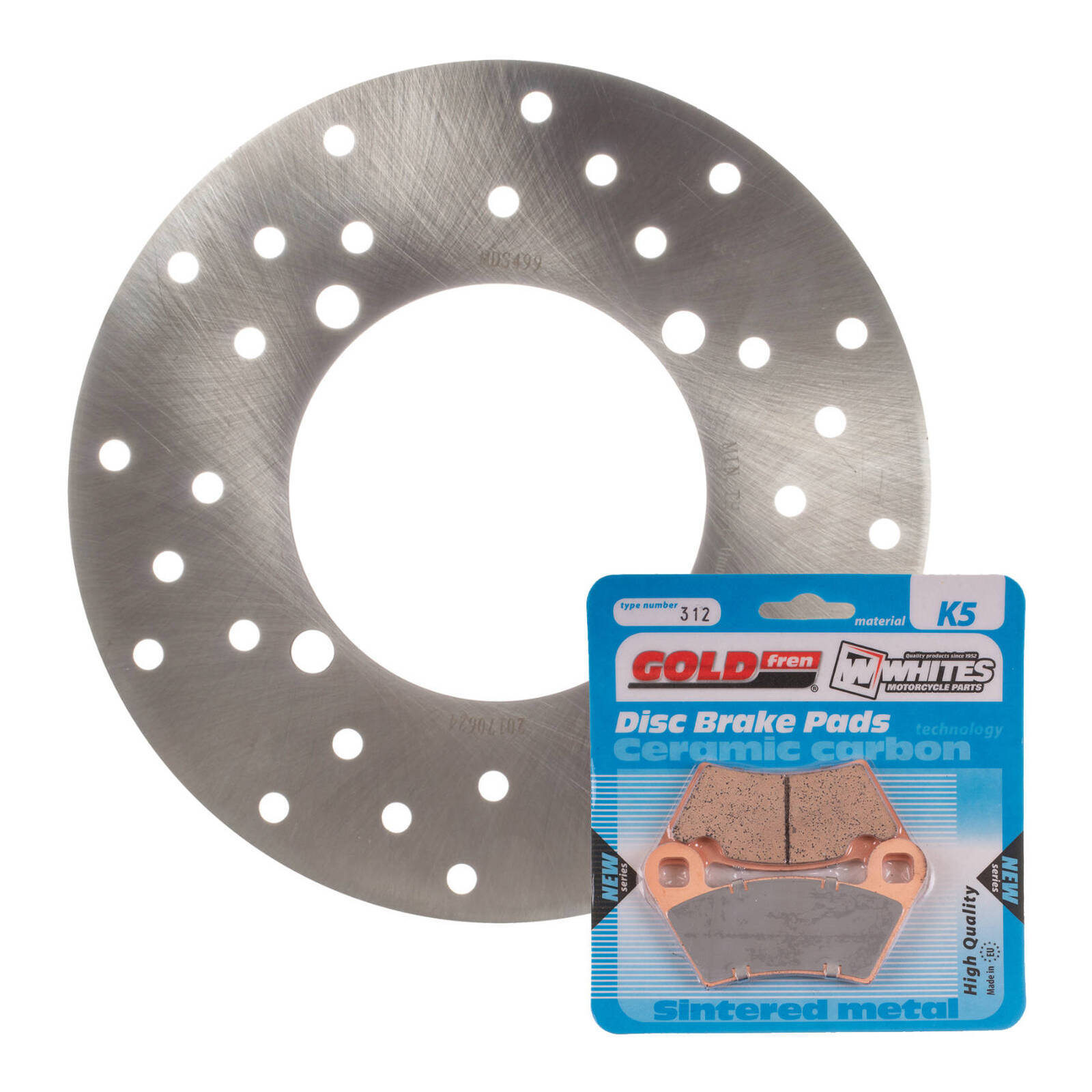 Brake Disc & Pad Front Kit - Polaris ACE 570 '14-'15