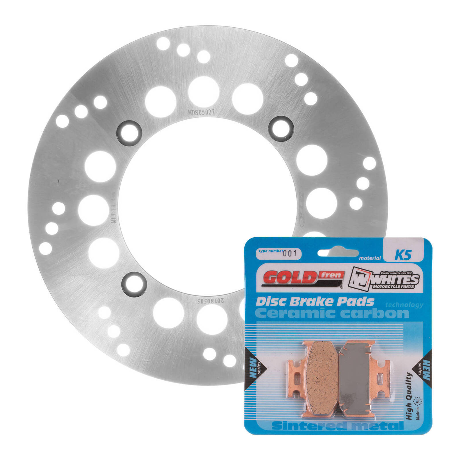 Brake Disc & Pad Rear Kit - Suzuki DR650SE '96-'20