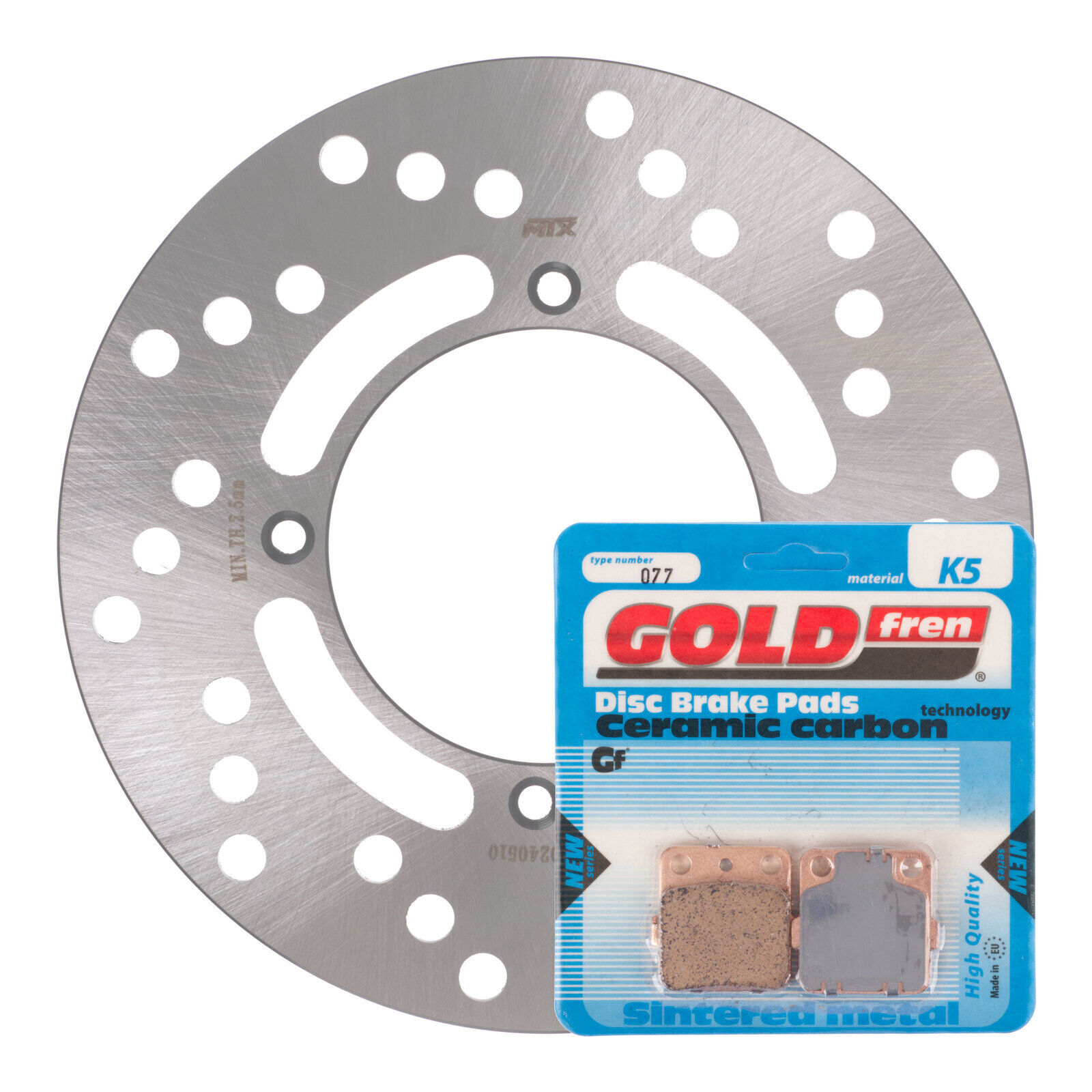 Brake Disc & Pad Rear Kit - Yamaha YZ85 / LW '02-'24