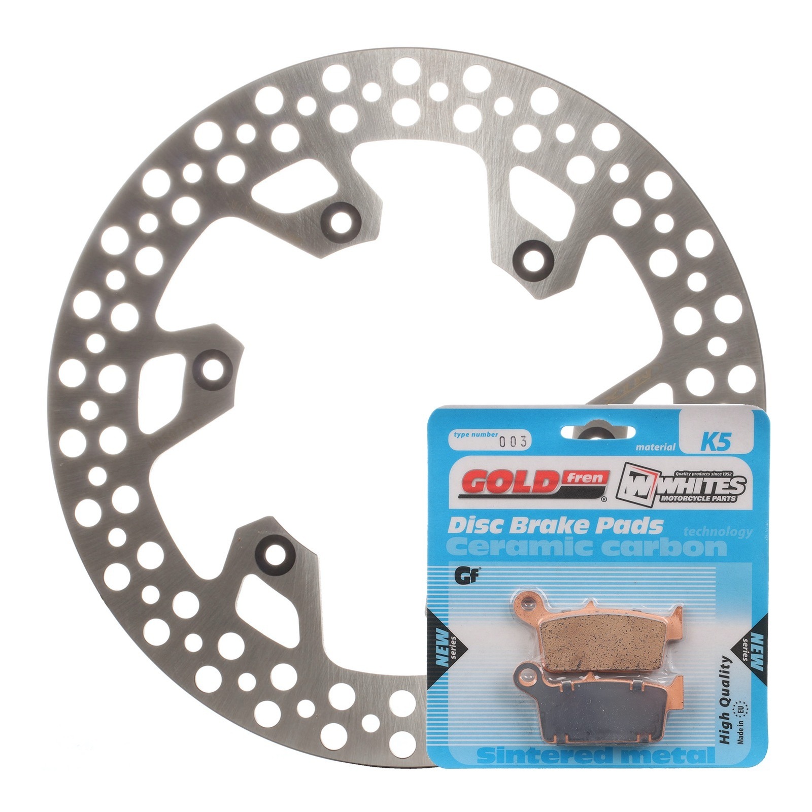 Brake Disc & Pad Rear Kit - Yamaha WR250F '02