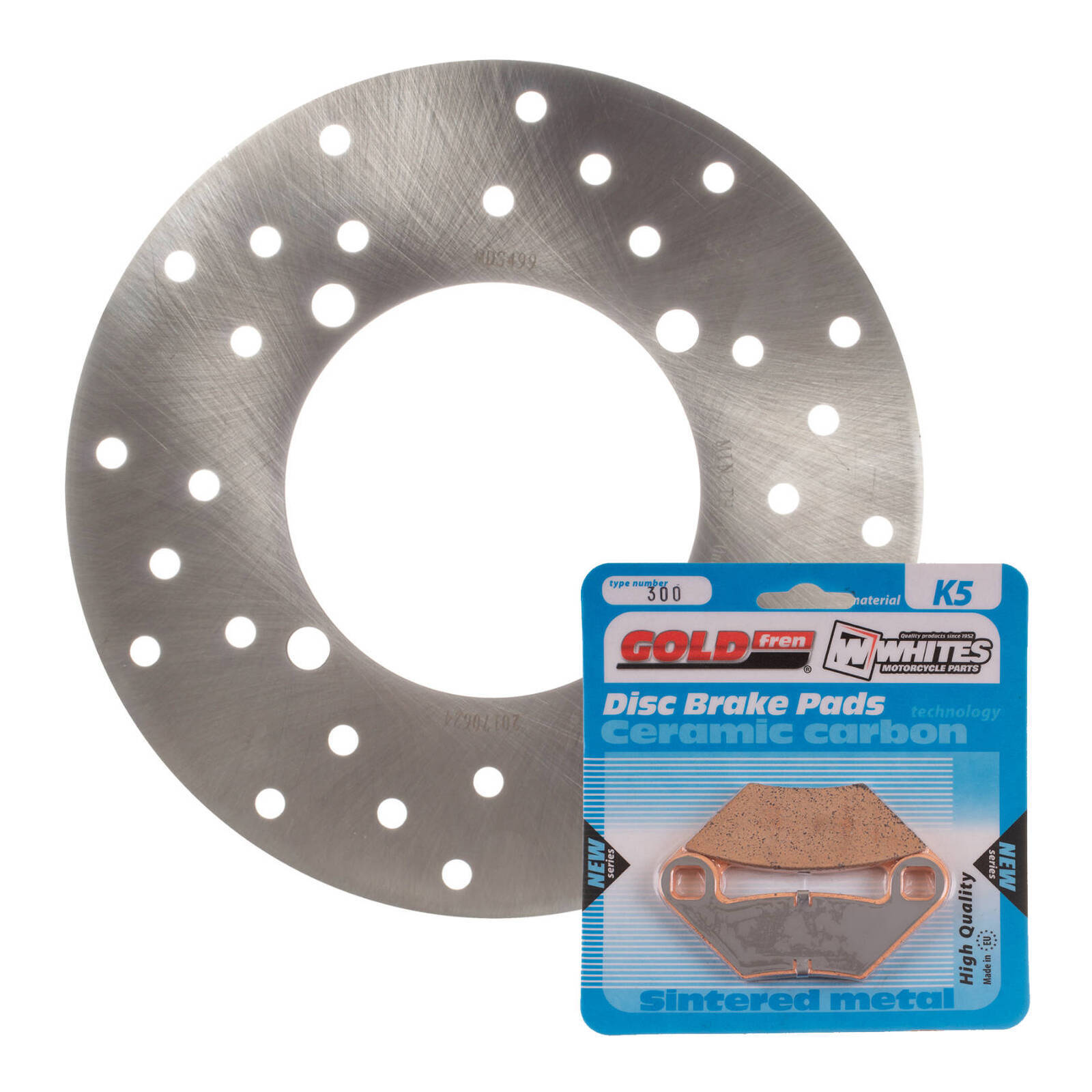 Brake Disc & Pad Rear Kit - Polaris Sportsman 570 HD '14-'19