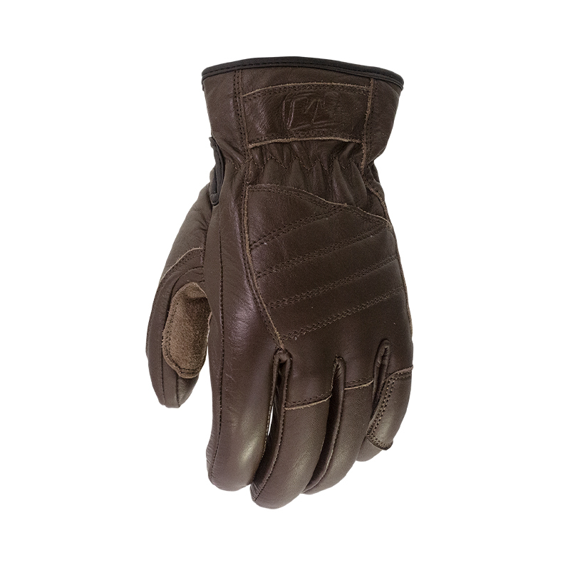 MOTODRY CLASSIC LEATHER GLOVE BROWN 