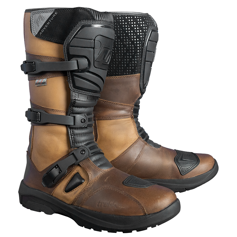 MOTODRY ADVENTURE TREKKER BLACK/BROWN 