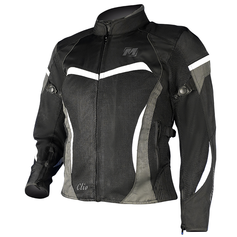 MOTODRY CLIO JACKET BLACK/WHITE 