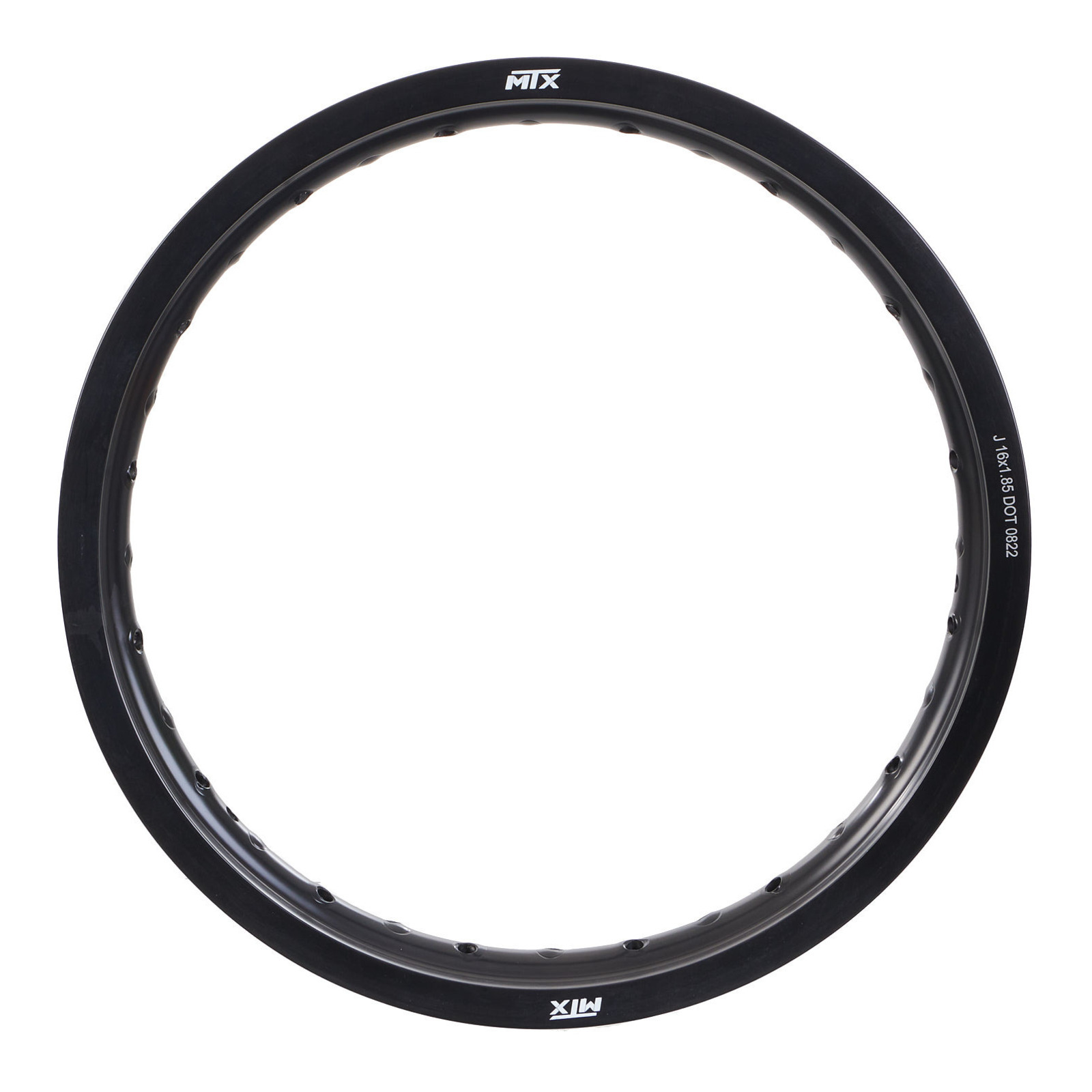 MTX Rim 7075 T6 Alloy - 16 x 1.85 32H Black