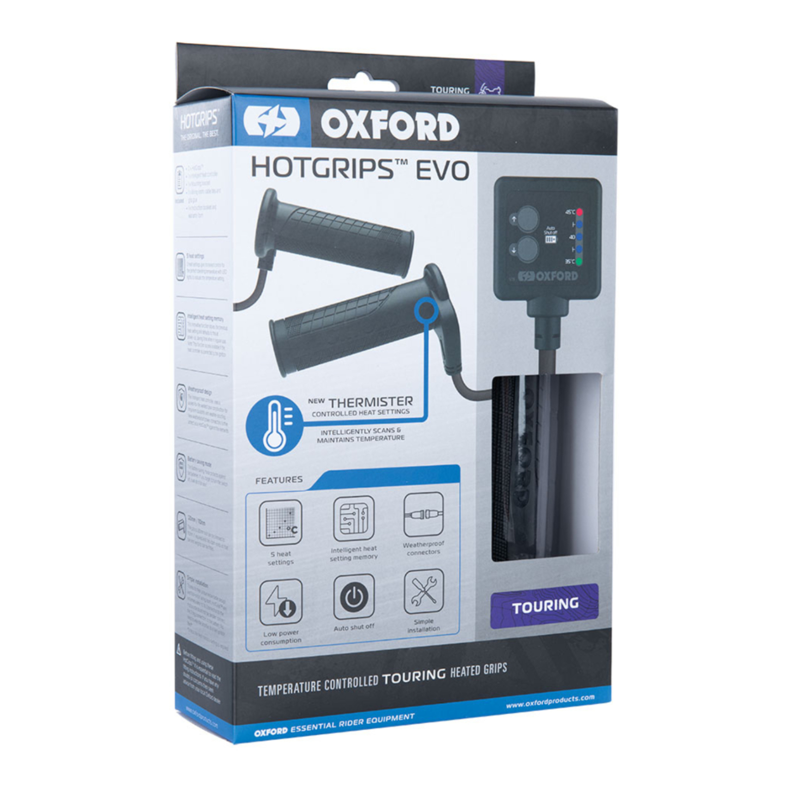 Oxford EVO HotGrips¨  Touring - V9 Thermister Switch