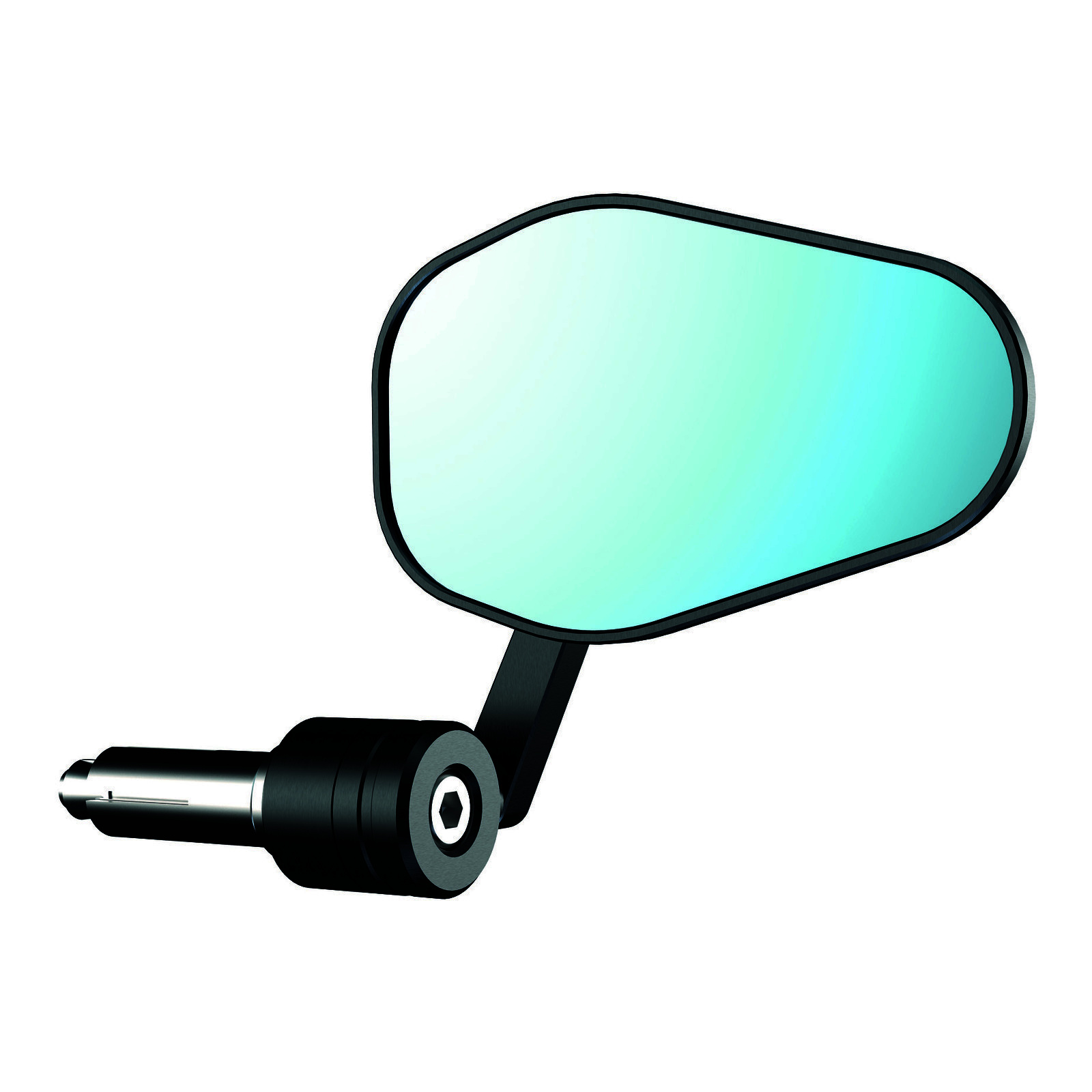 Oxford Shield Bar End Mirror
