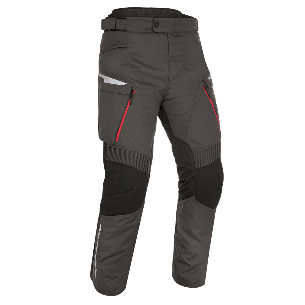 Oxford Montreal 4.0 Dry2Dry Pant - Black / Grey / Red (Regular) (M)