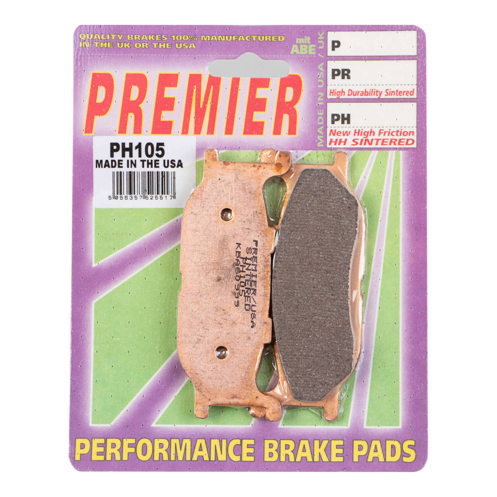 Premier Brake Pads - PH Street Sintered (GF048S3)