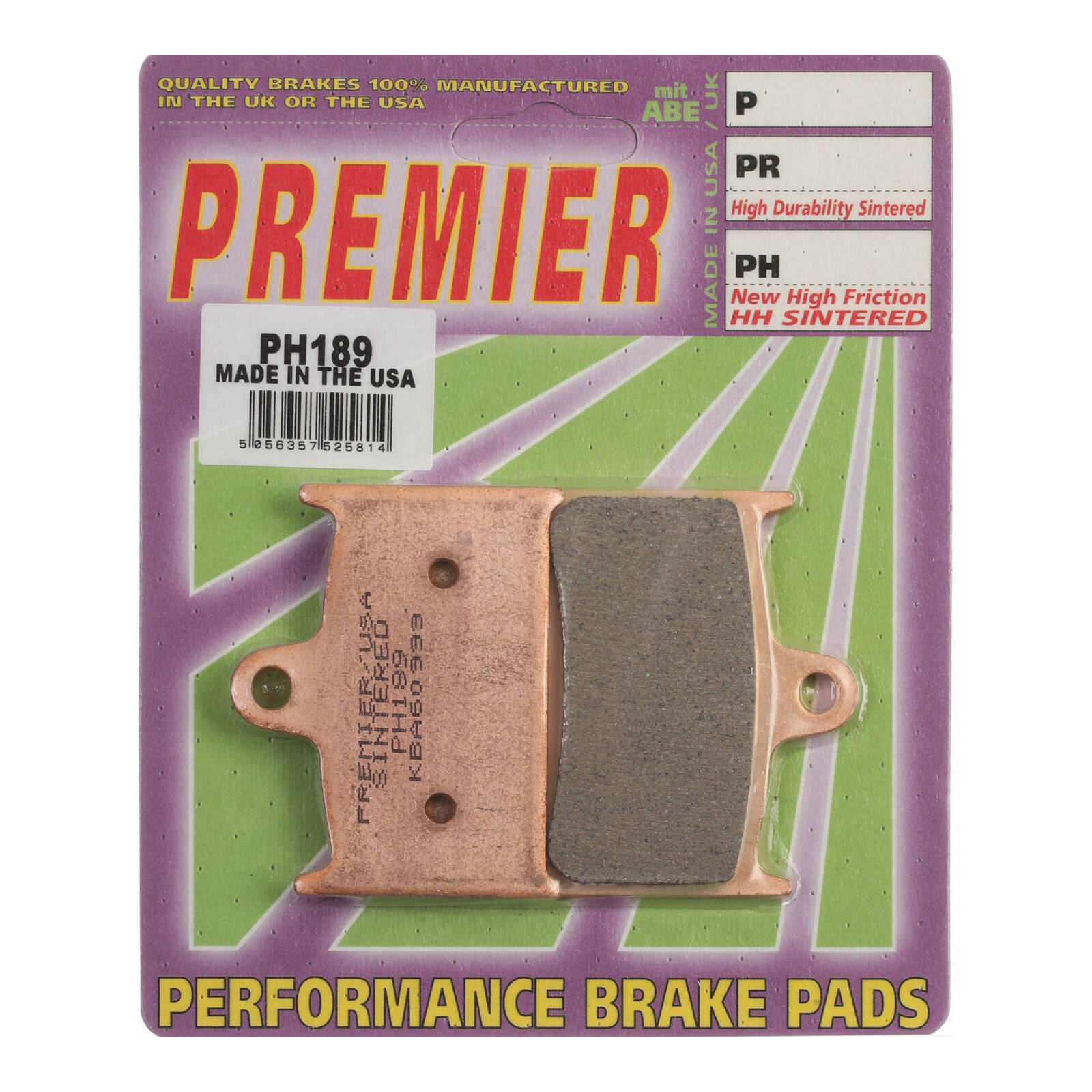 Premier Brake Pads - PH Street Sintered (GF017S3)