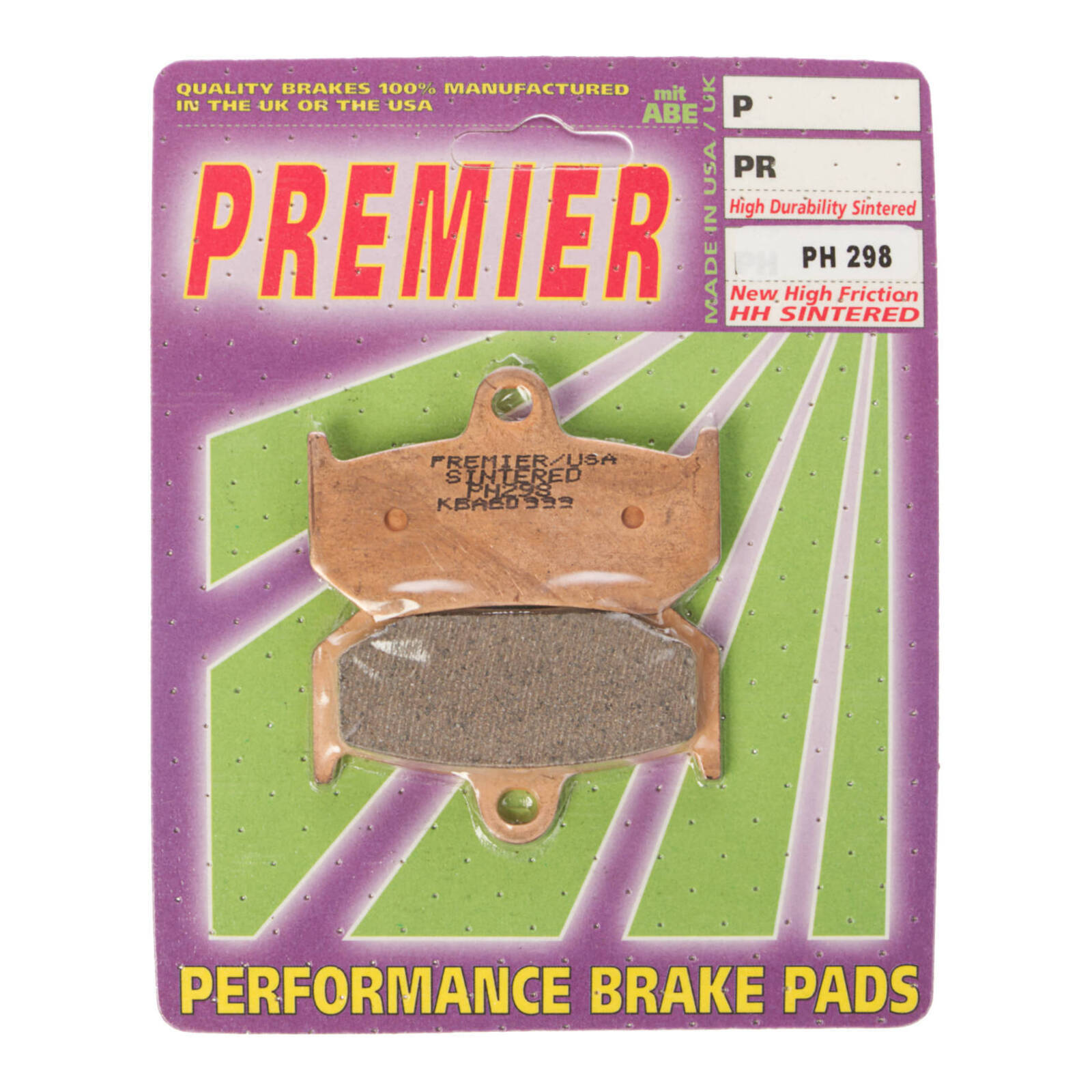 Premier Brake Pads - PH Street Sintered (GF235S3)