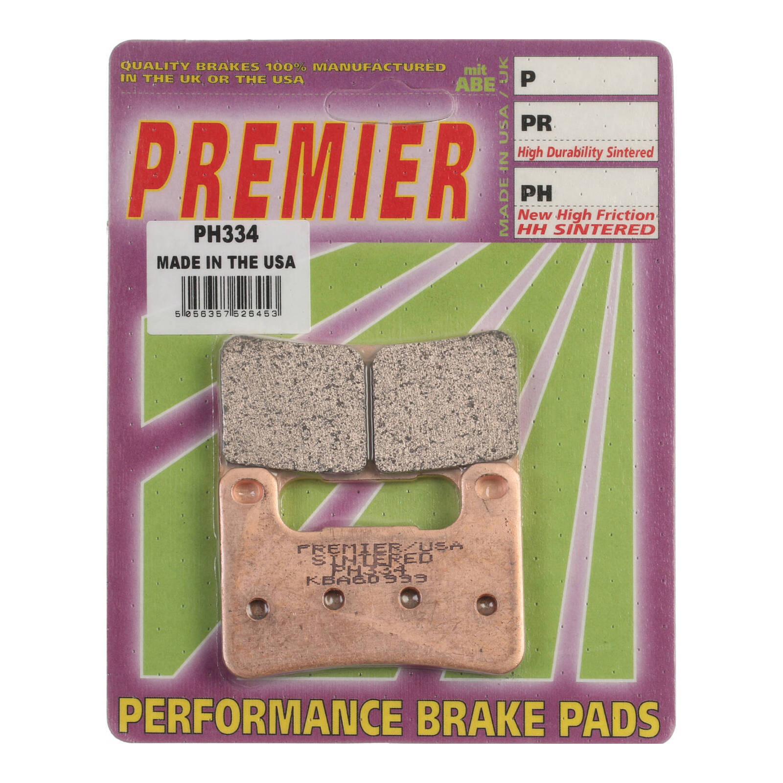 Premier Brake Pads - PH Street Sintered (GF213S3)