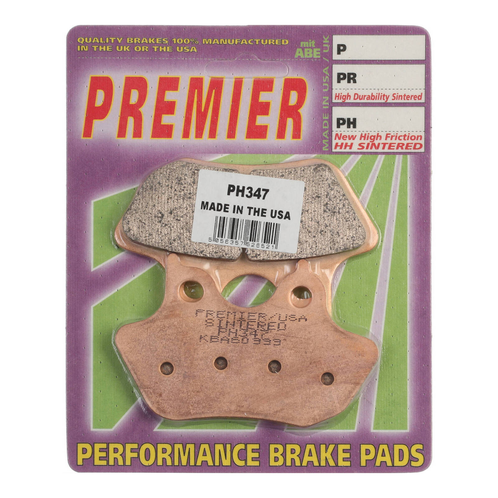 Premier Brake Pads - PH Street Sintered (GF181S3)