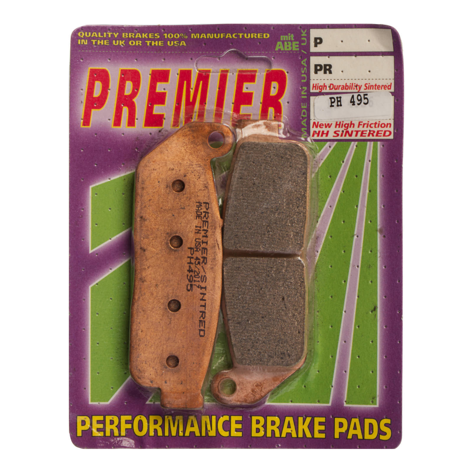 Premier Brake Pads - PH Street Sintered