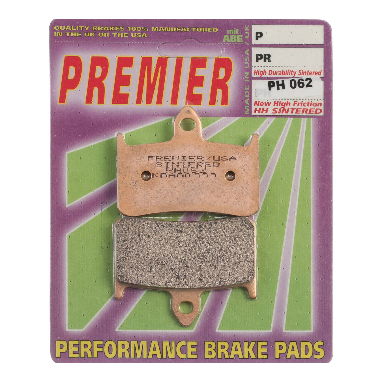 Premier Brake Pads - PH Street Sintered (GF069S3)