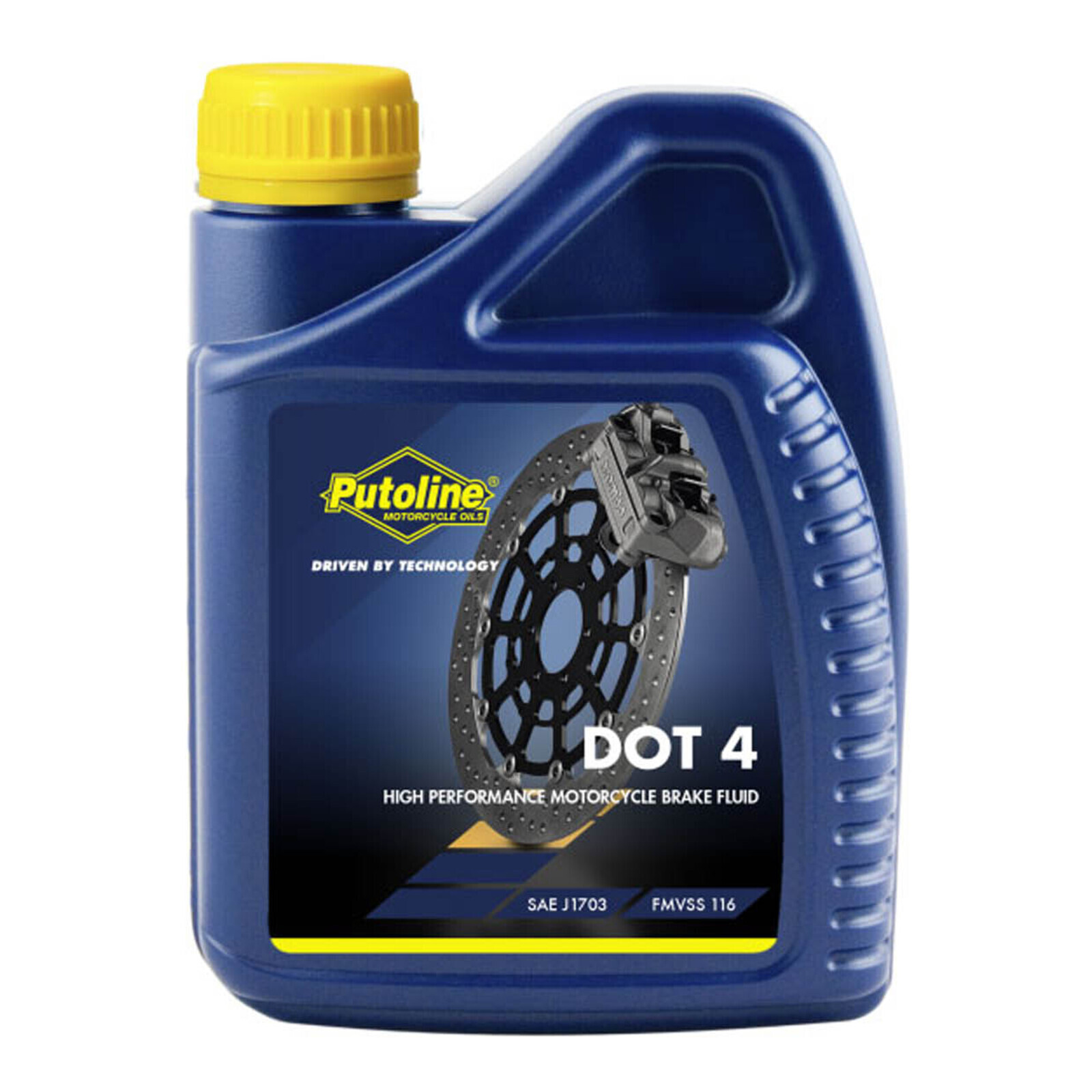 Putoline Brake Fluid - DOT 4 (500ml) (74040)