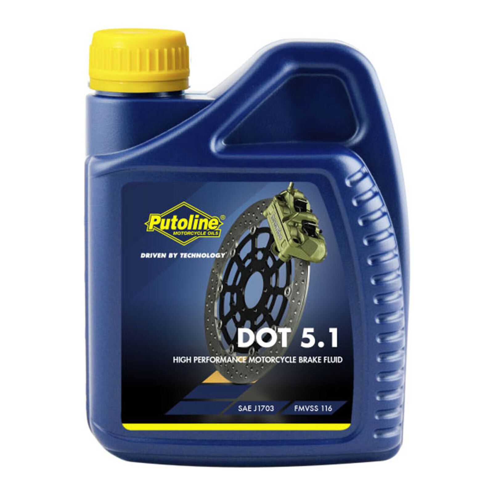 Putoline Brake Fluid - Dot 5.1 (500ml) (74043)