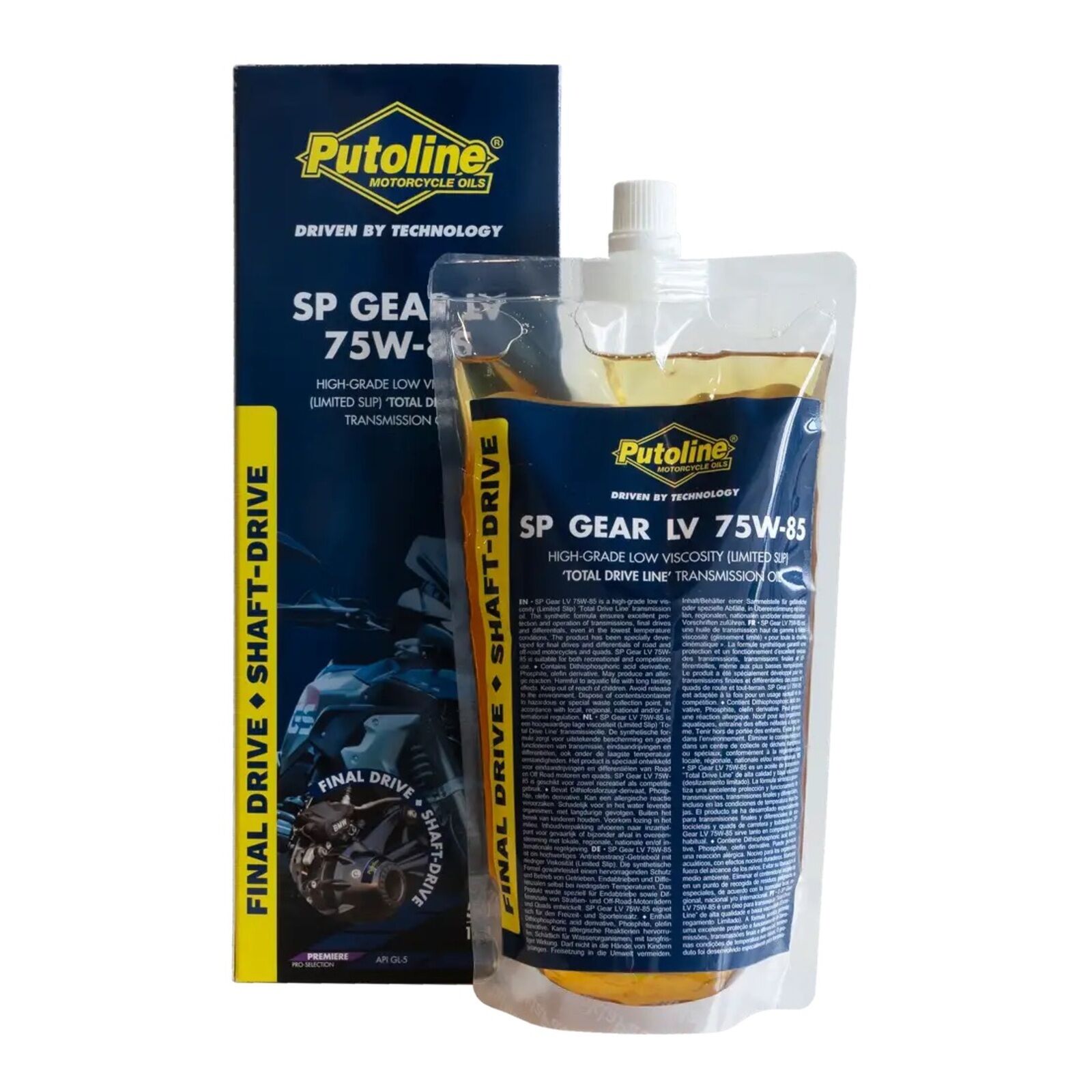 Putoline SP Gear LV 75W-85 Ð 500ml Pouch