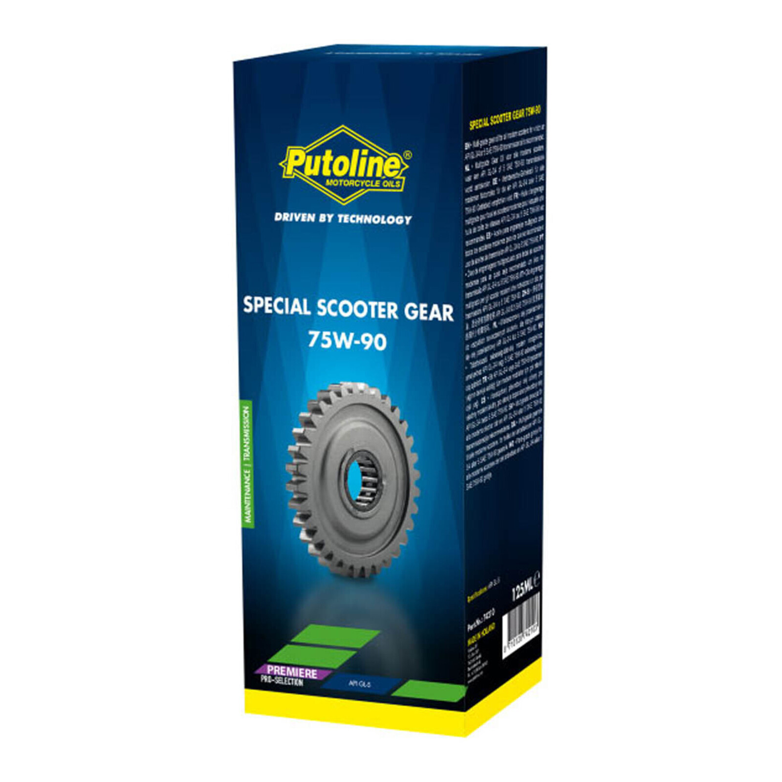 PUTOLINE SPECIAL SCOOTER GEAR OIL 125ML (74210) *12