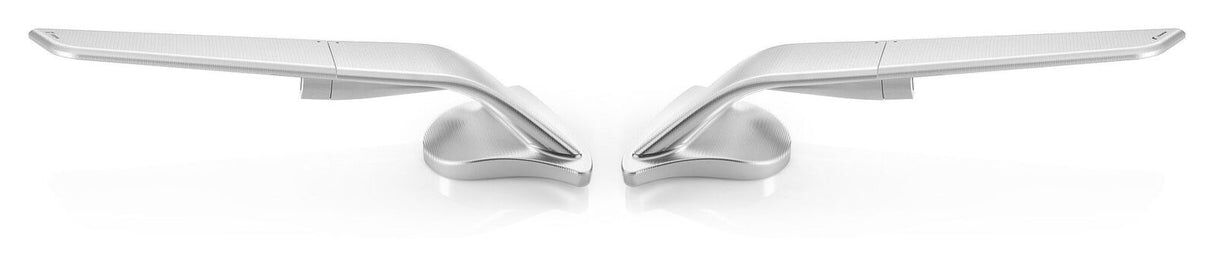 Rizoma Stealth Mirrors Silver for Yamaha R1 20-21