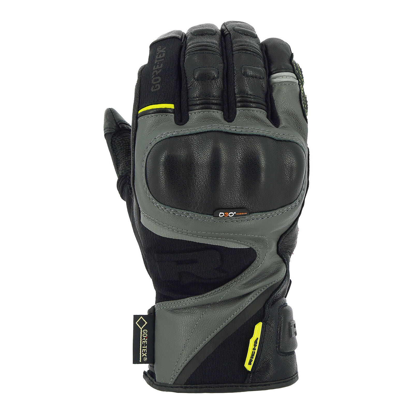 Richa Atlantic All-Season Gore-Tex Glove - Grey / Yellow (XL)