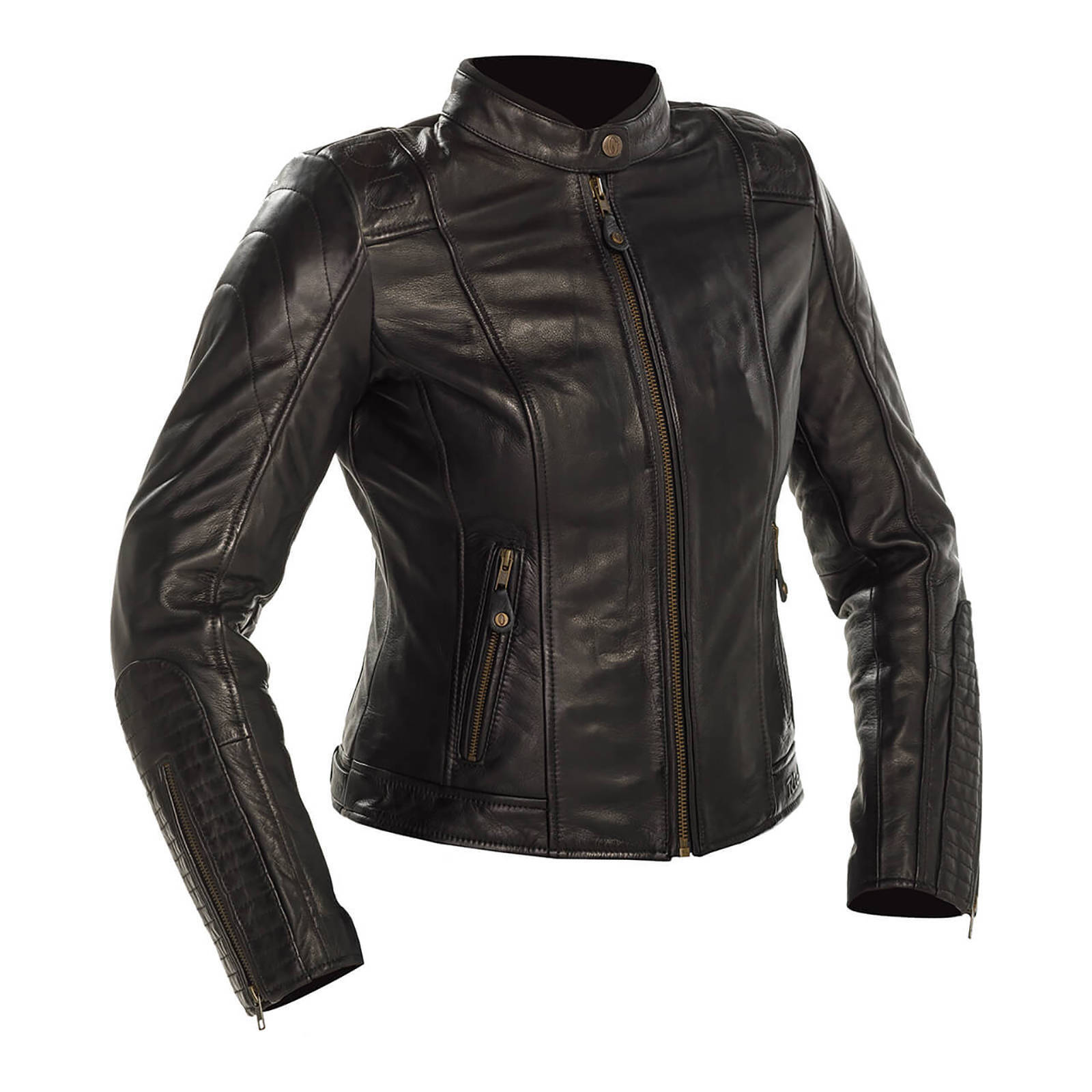 Richa Ladies Lausanne Leather Jacket - Black (14)