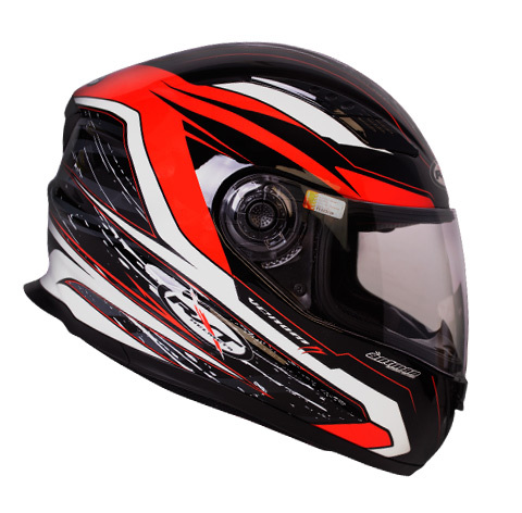 HEL RXT<VENOM 2> ROAD F/G BK/RED  XS