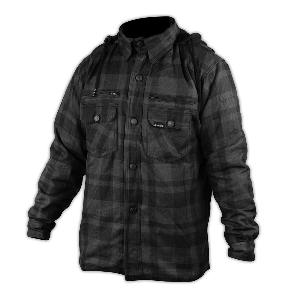 Shark Cruiser Protective Flannel [Grey - 2XS]