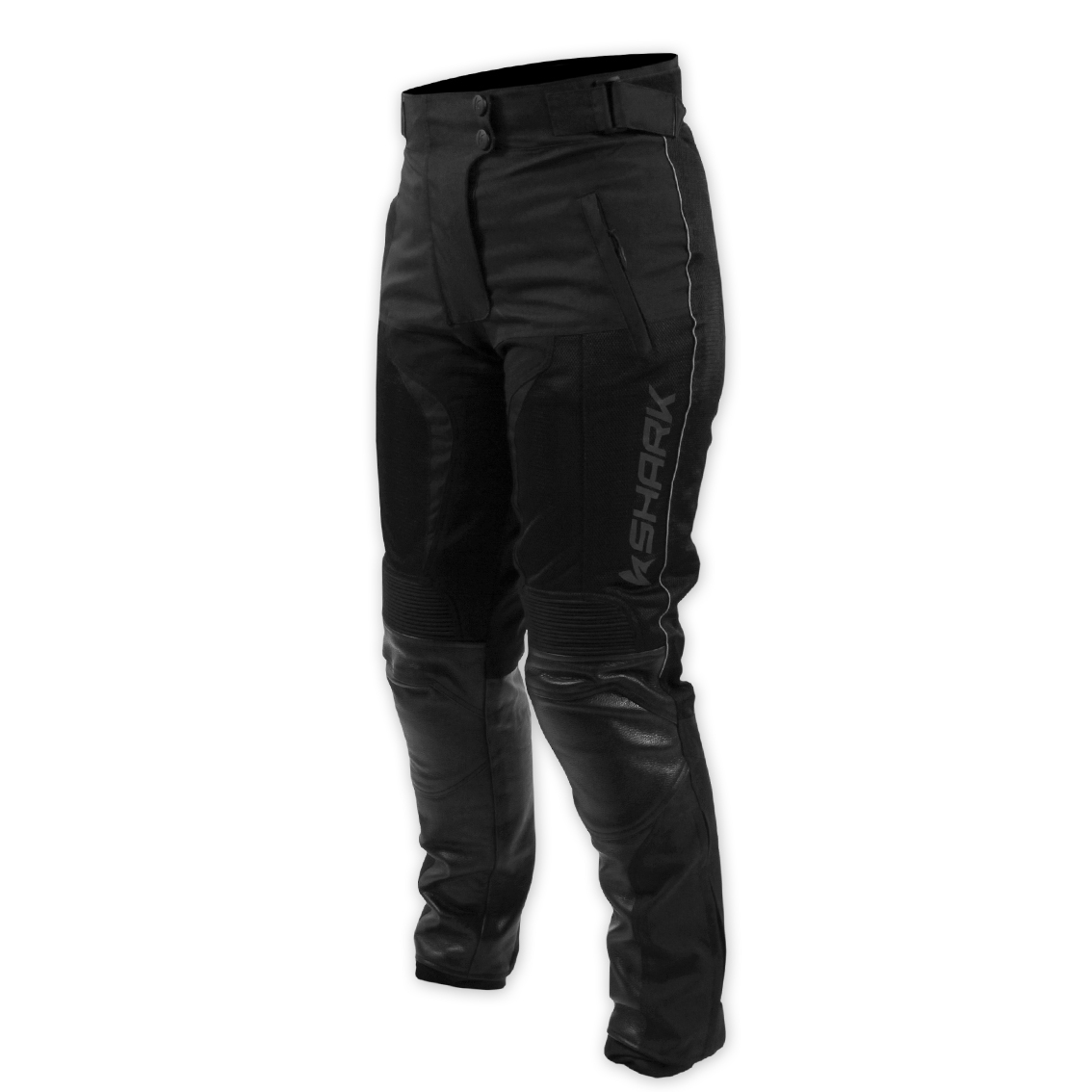 Shark Ladies Tract Pants - [Black - 8]