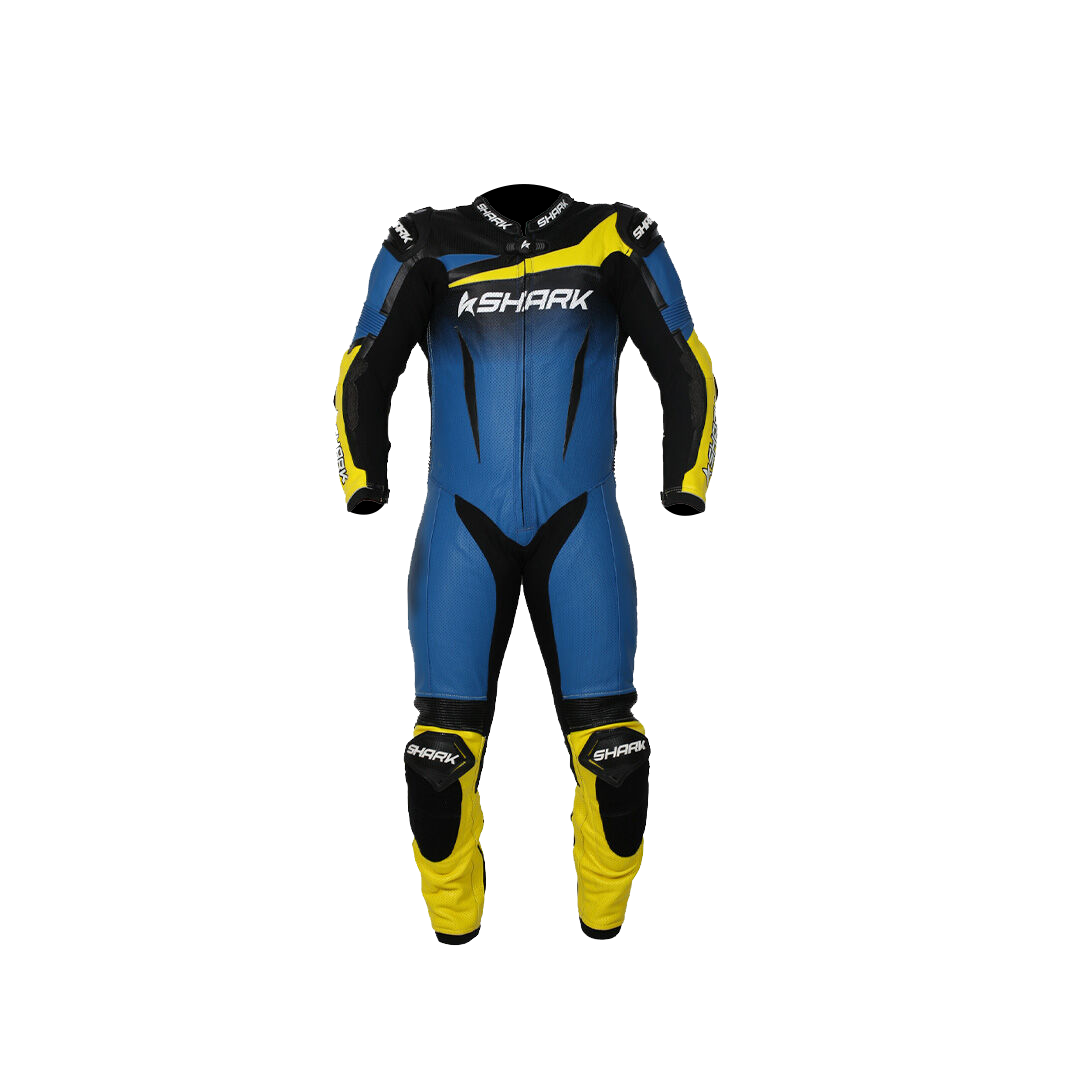 Shark Momentum Junior Suit [Blue/Yellow - S]