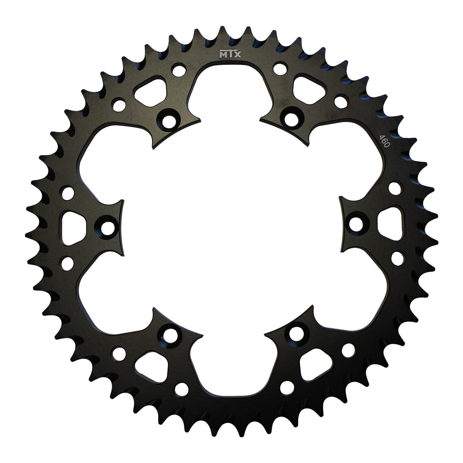 MTX 460 Zero Aluminium Rear Sprocket #520 - Black (47T) (11A-110-47BLK)