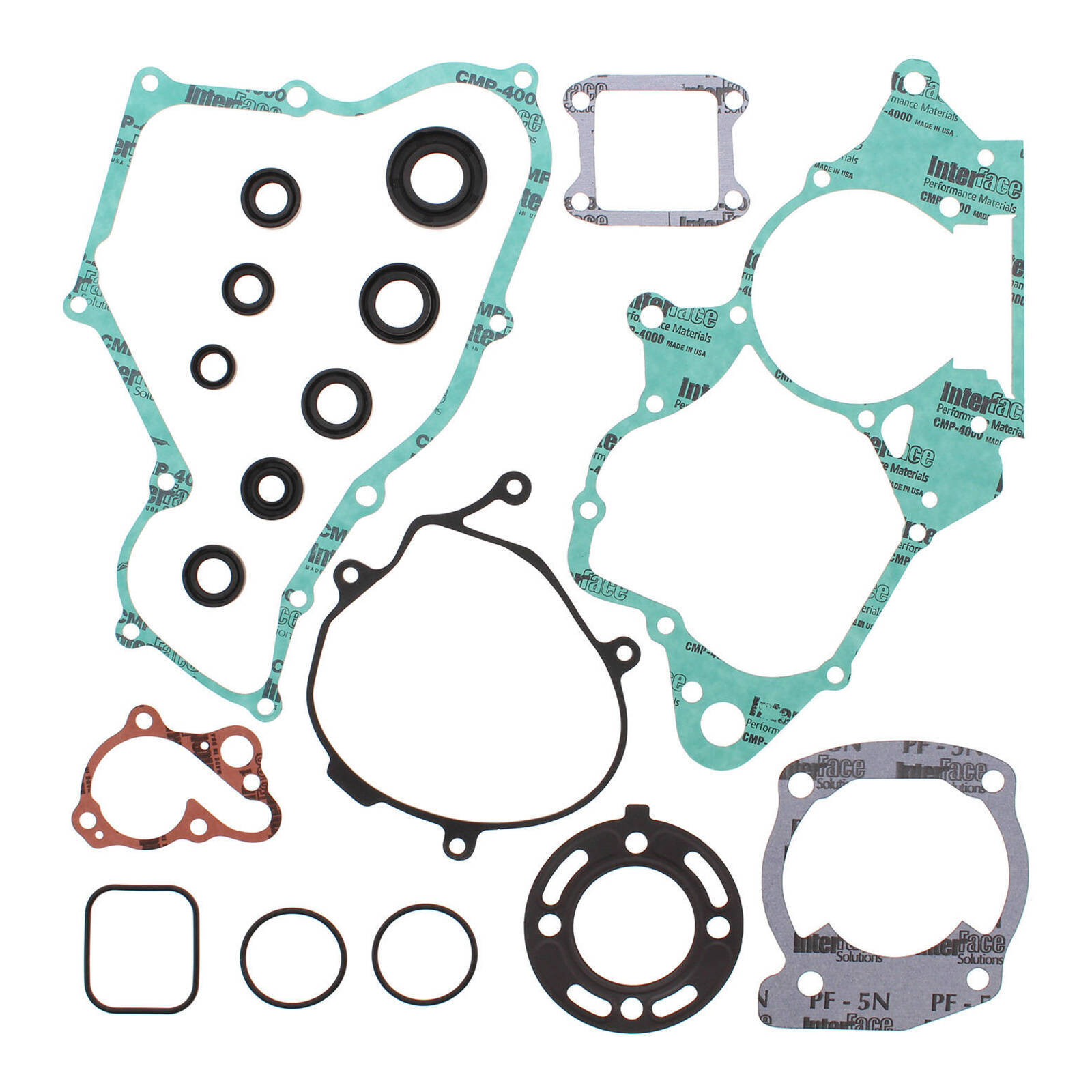 VERTEX COMPLETE GASKET SET W/ OIL SEALS HONDA