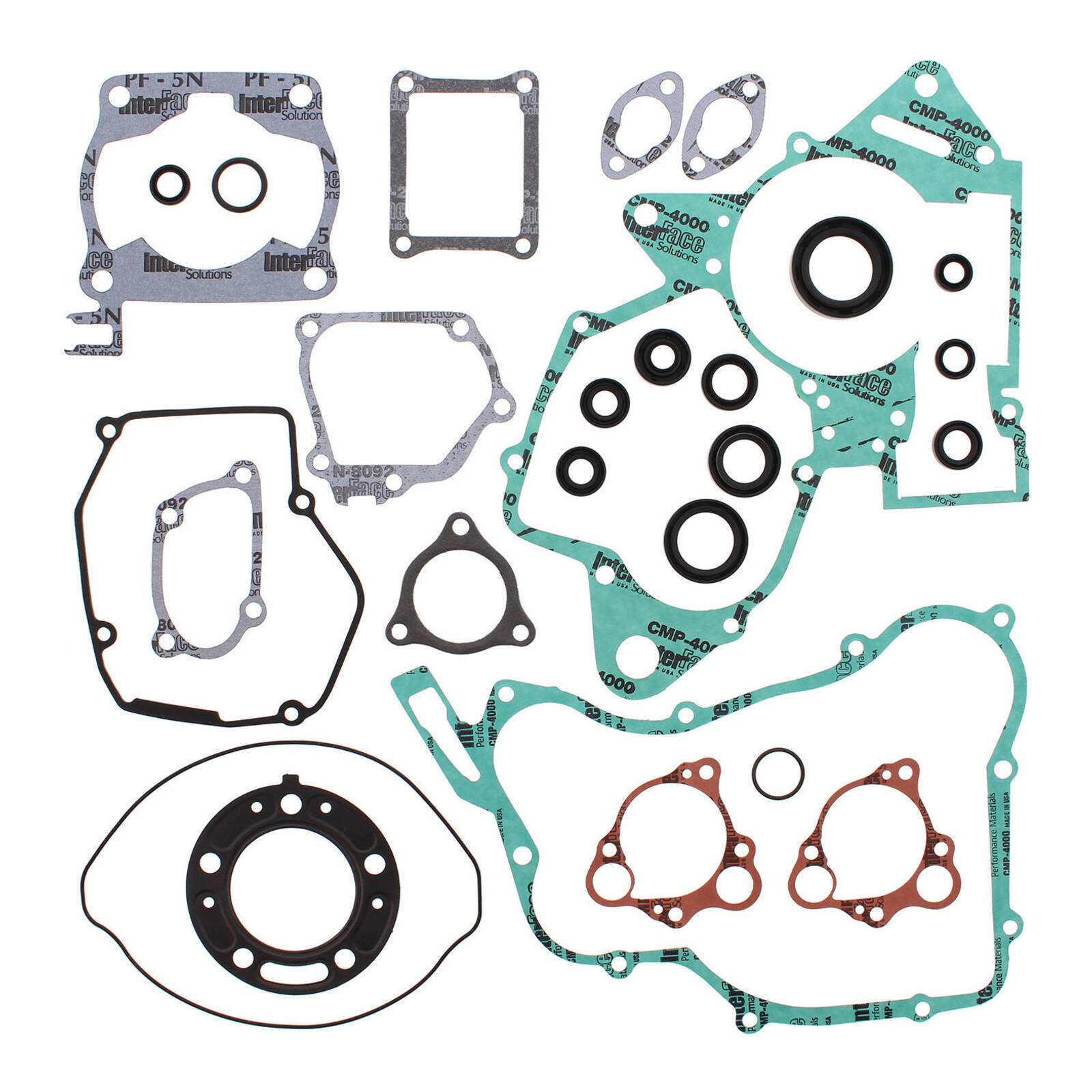 VERTEX COMPLETE GASKET SET W/ OIL SEALS HONDA