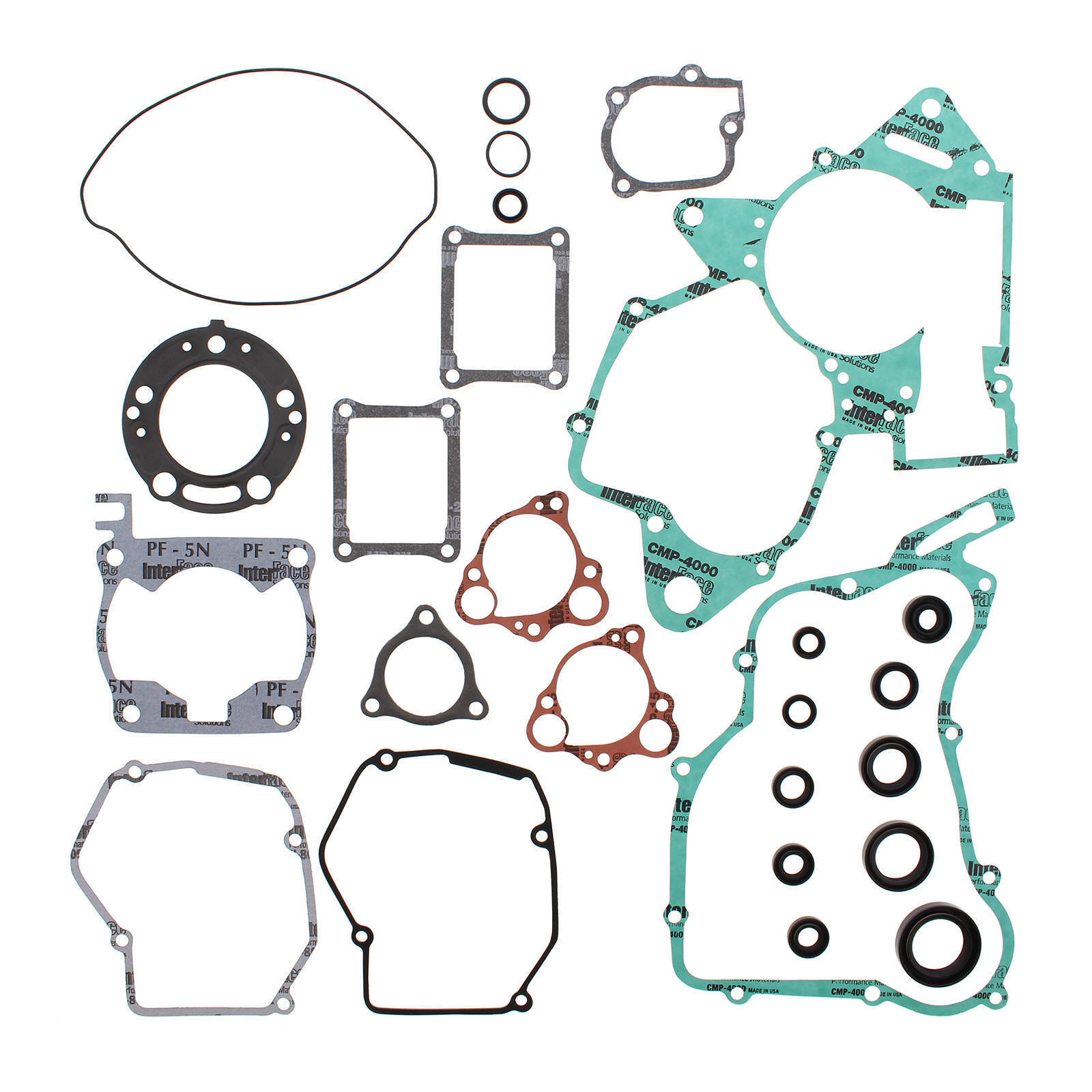 VERTEX COMPLETE GASKET SET W/ OIL SEALS HONDA