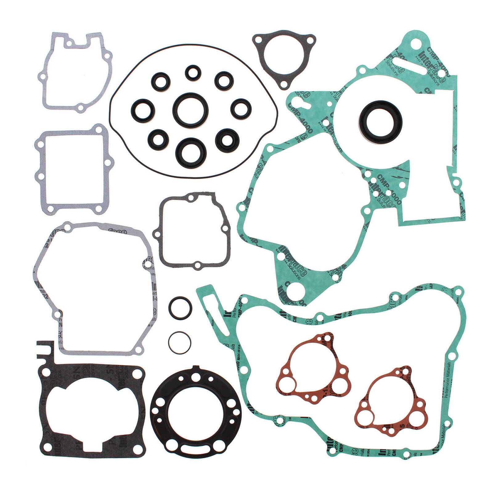 VERTEX COMPLETE GASKET SET W/ OIL SEALS HONDA