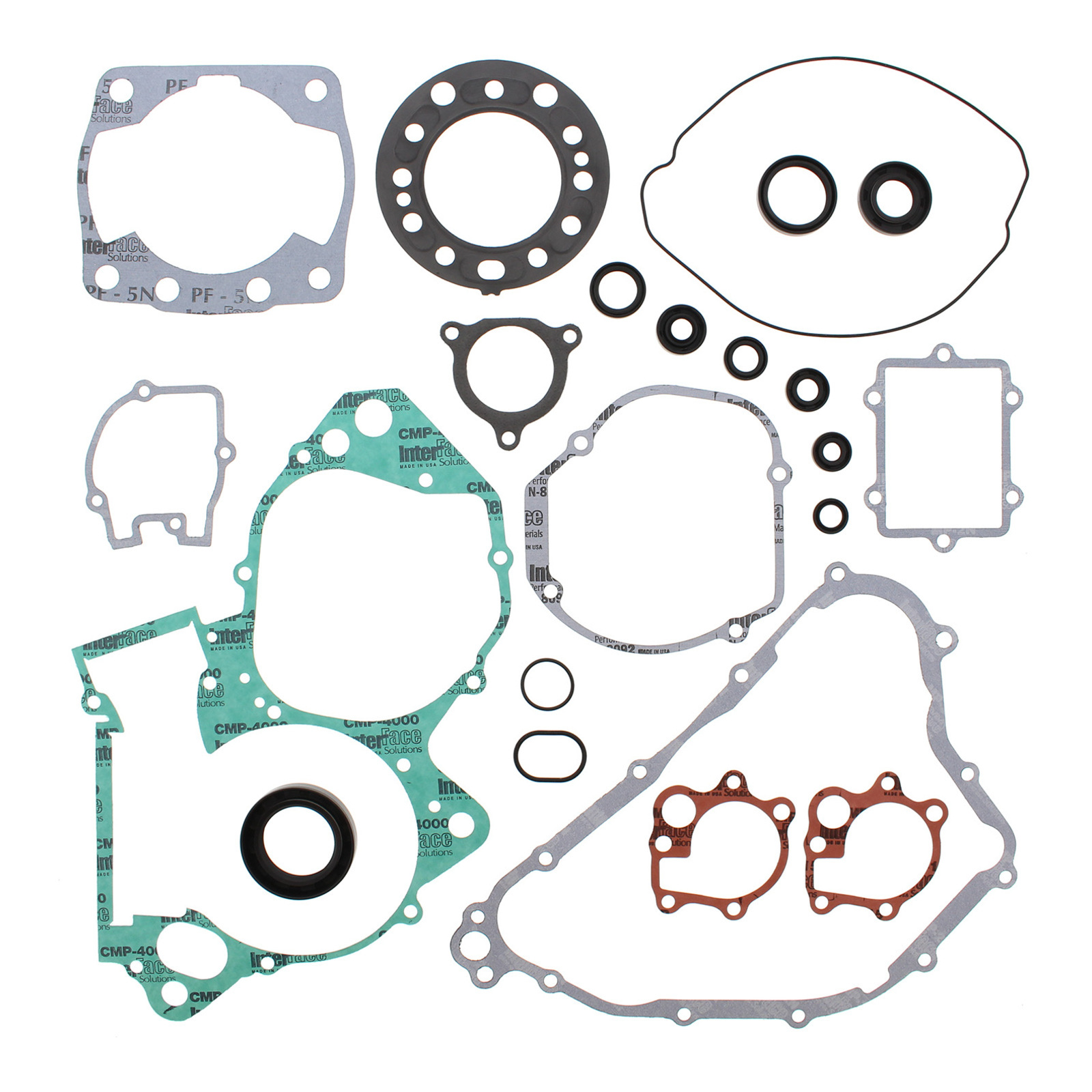 VERTEX COMPLETE GASKET SET W/ OIL SEALS HONDA