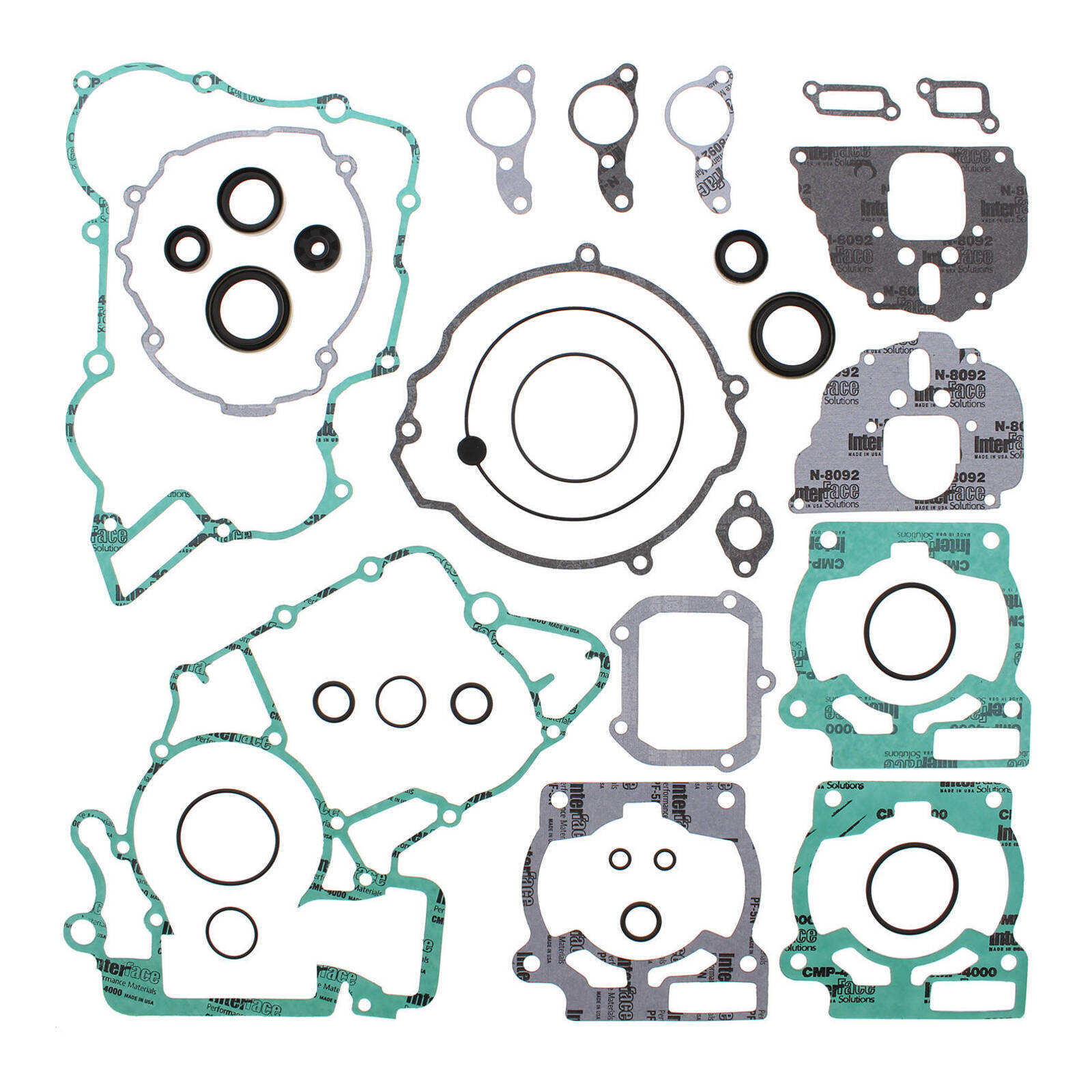 VERTEX COMPLETE GASKET SET W/ OIL SEALS HUSQ / KTM