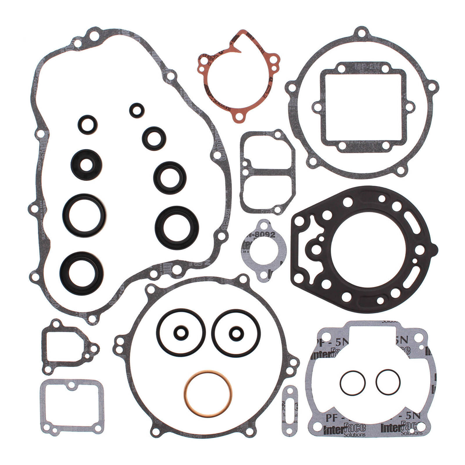 VERTEX COMPLETE GASKET SET W/ OIL SEALS KAWASAKI