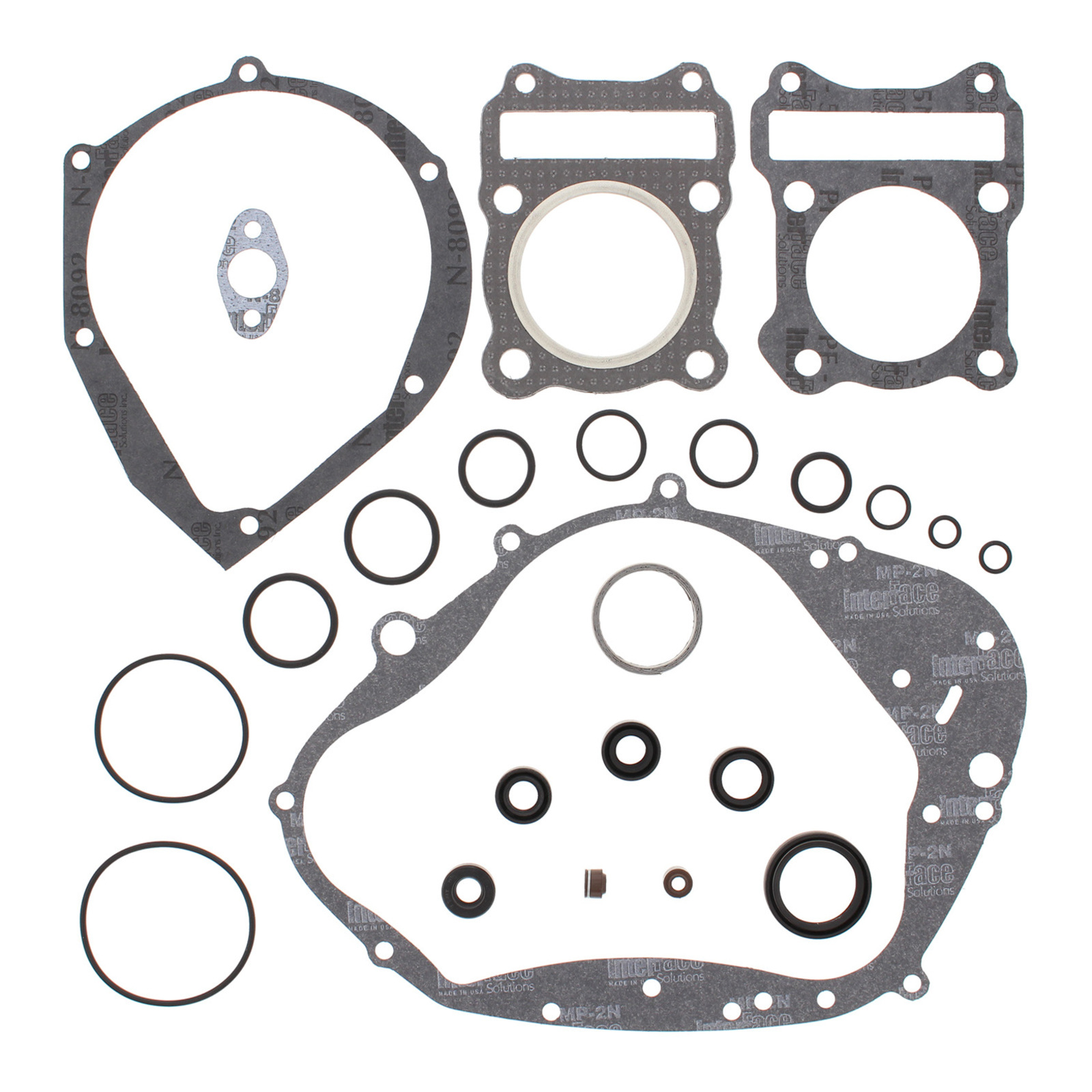 VERTEX COMPLETE GASKET SET W/ OIL SEALS KAW/SUZ