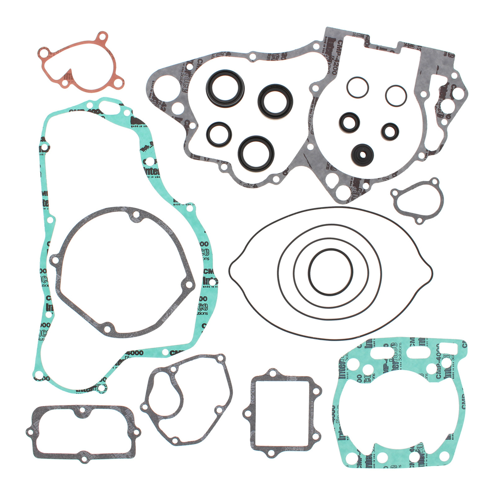 VERTEX COMPLETE GASKET SET W/ OIL SEALS SUZUKI