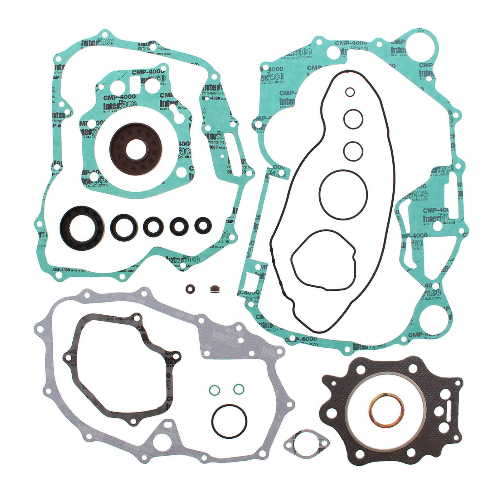 VERTEX COMPLETE GASKET SET W/ OIL SEALS HONDA