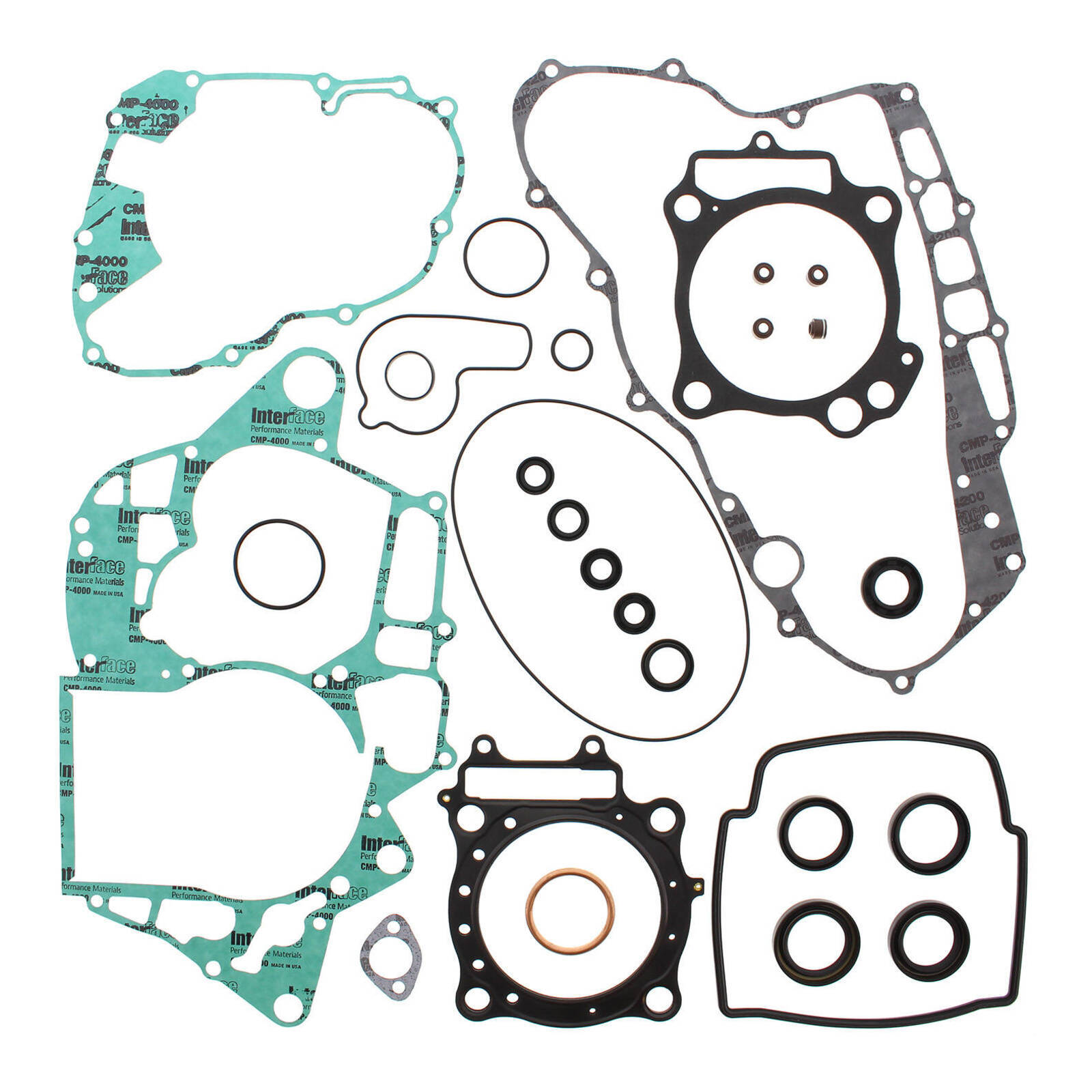 VERTEX COMPLETE GASKET SET W/ OIL SEALS HONDA