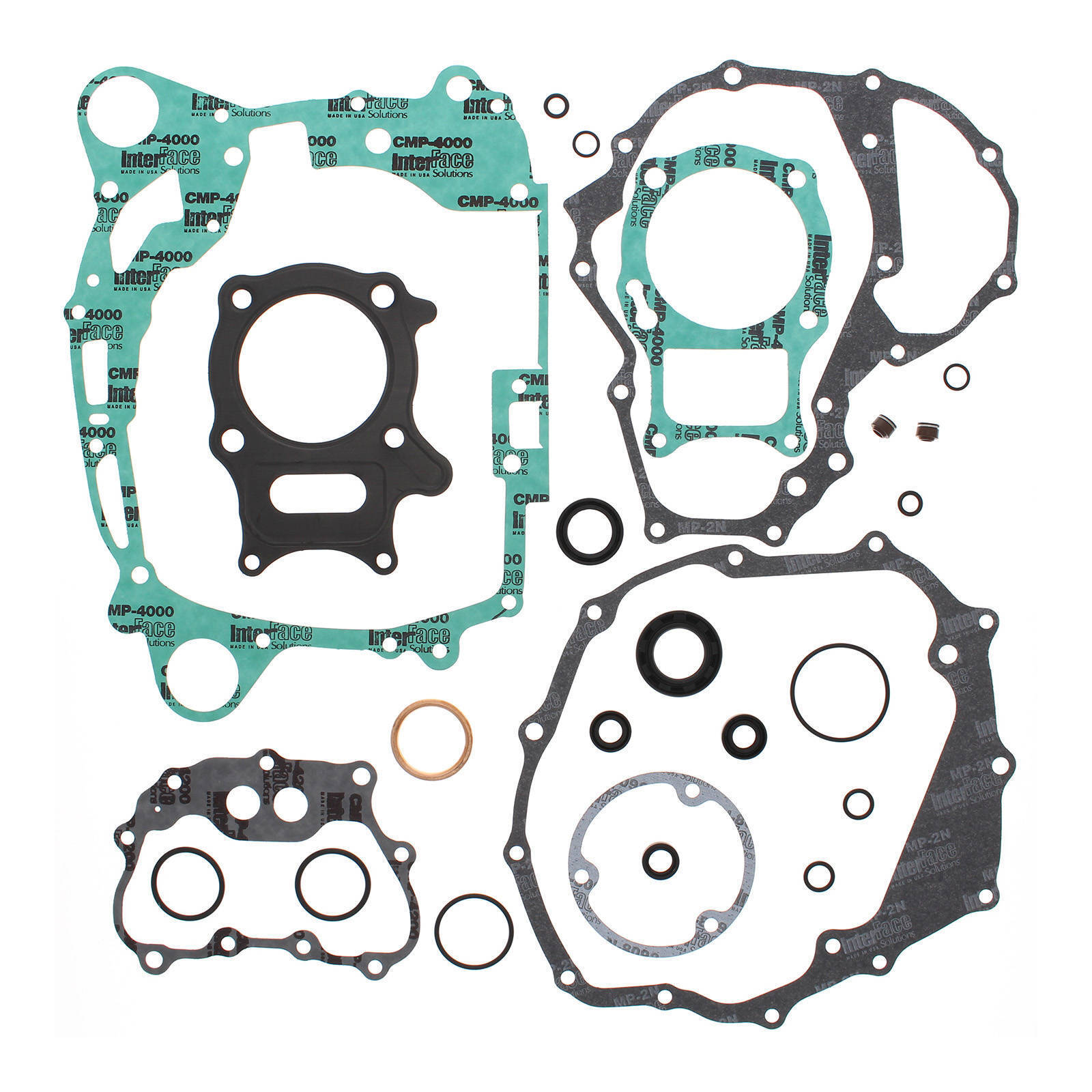 VERTEX COMPLETE GASKET SET W/ OIL SEALS HONDA