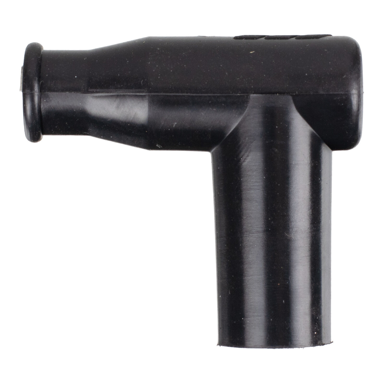 Whites Spark Plug Cap - Replaces TB05EM - Right Angle - Black